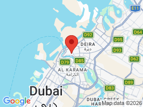 Map of Site Report: Deira, United Arab Emirates